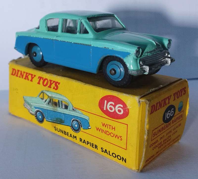 Dinky sunbeam napier saloon boxed