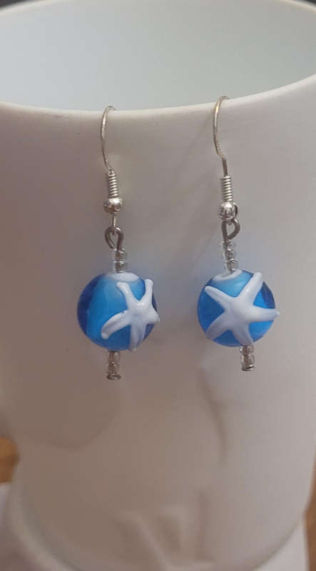 Sterling silver earing set