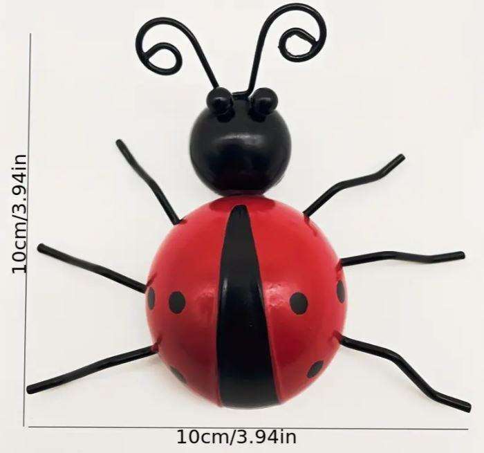 ***4-PIECE***   LADYBUGS (Iron)