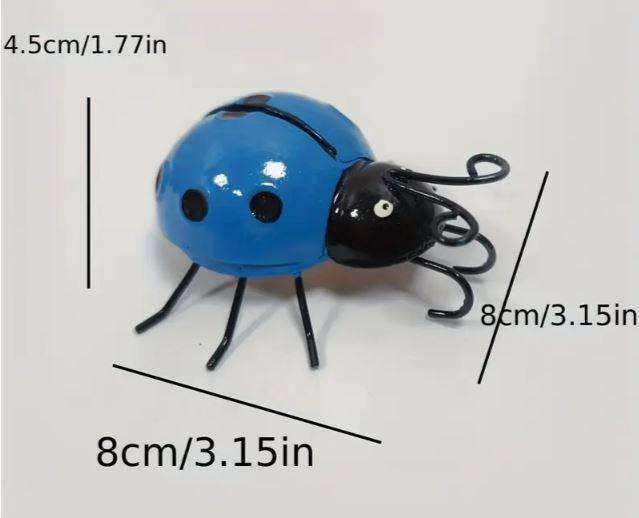 ***4-PIECE***   LADYBUGS (Iron)