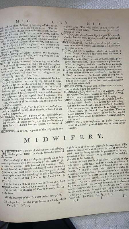 Encyclopedia Britannica Facsimile First Edition (3 Volumes)