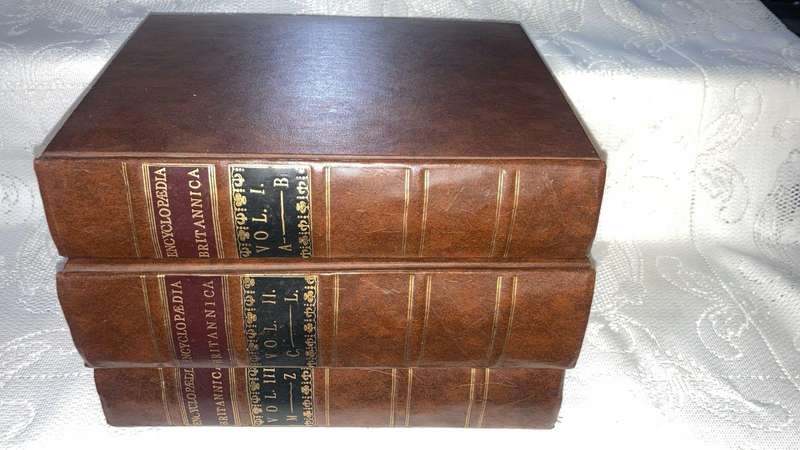 Encyclopedia Britannica Facsimile First Edition (3 Volumes)