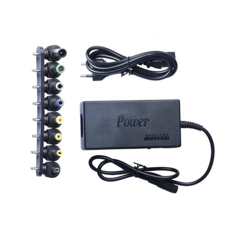 Universal Adapter/Laptop Charger 96W 8Plug AC DC Power NoteBook 12-24V