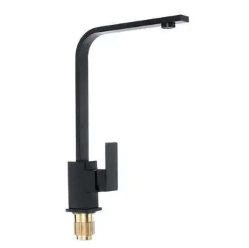 Hailians Black Kitchen Faucet Single Lever