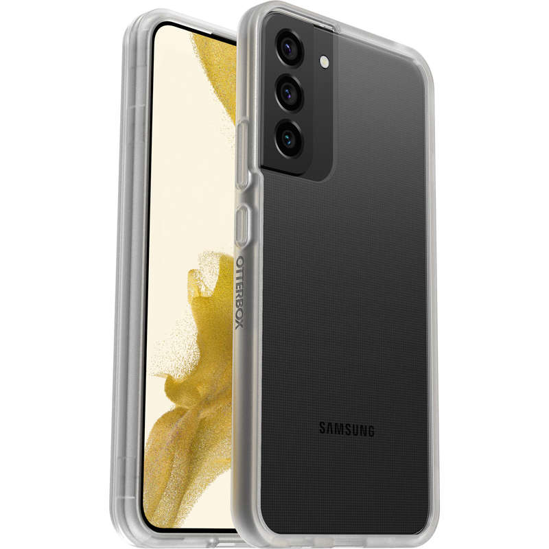 Otterbox Phone Case - React Series - Clear + Screen protector - compatible with Samsung Galaxy S22+