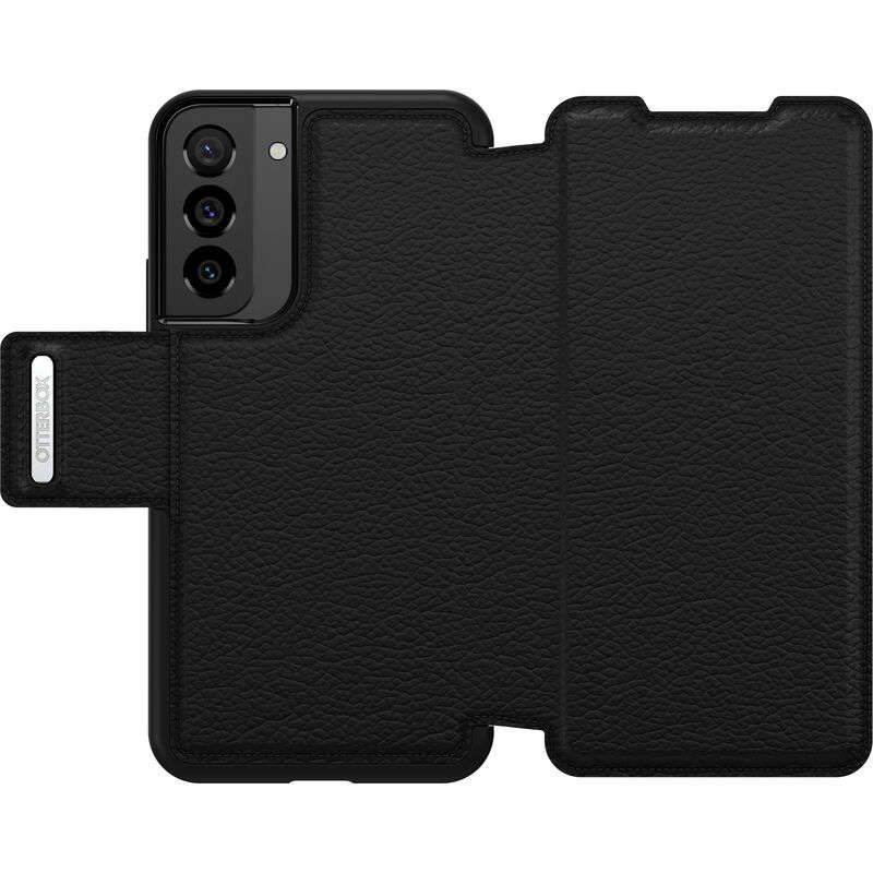 Otterbox Phone Case - Strada Folio - Black - compatible with Samsung Galaxy S22+