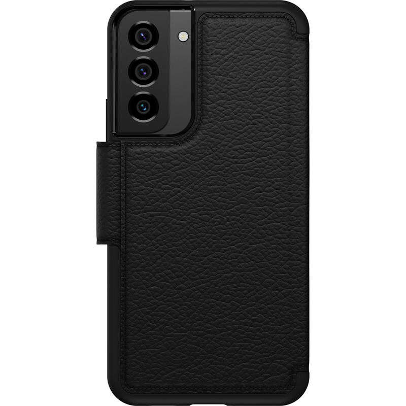 Otterbox Phone Case - Strada Folio - Black - compatible with Samsung Galaxy S22+