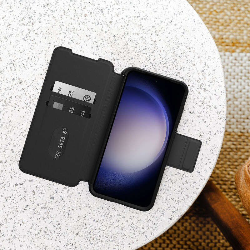 Otterbox Phone Case - Strada Series - Shaddow - compatible with Samsung Galaxy S23+