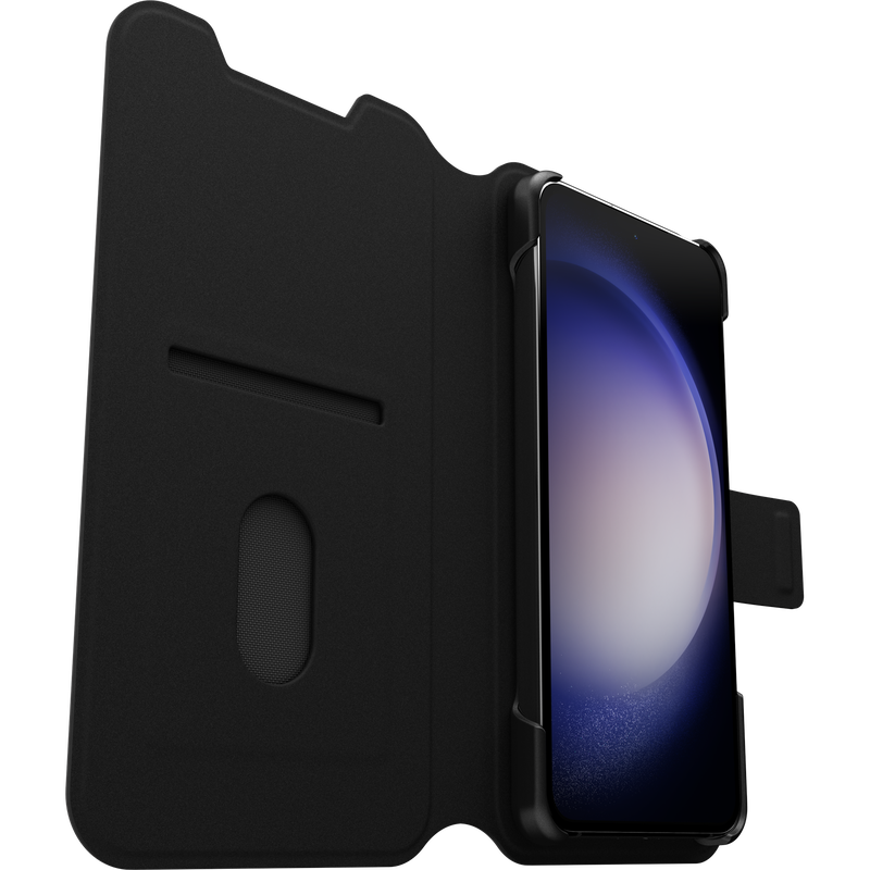 Otterbox Phone Case - Strada Via Series - Black - compatible with Samsung Galaxy S23+