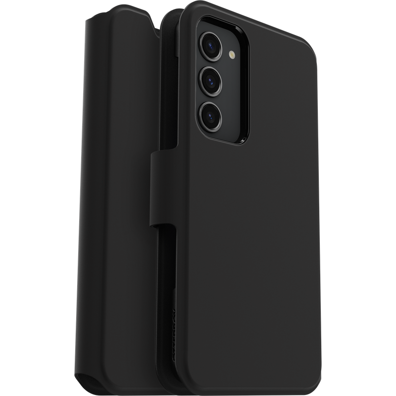 Otterbox Phone Case - Strada Via Series - Black - compatible with Samsung Galaxy S23+