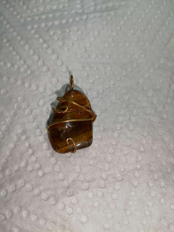 Tigers eye pendant