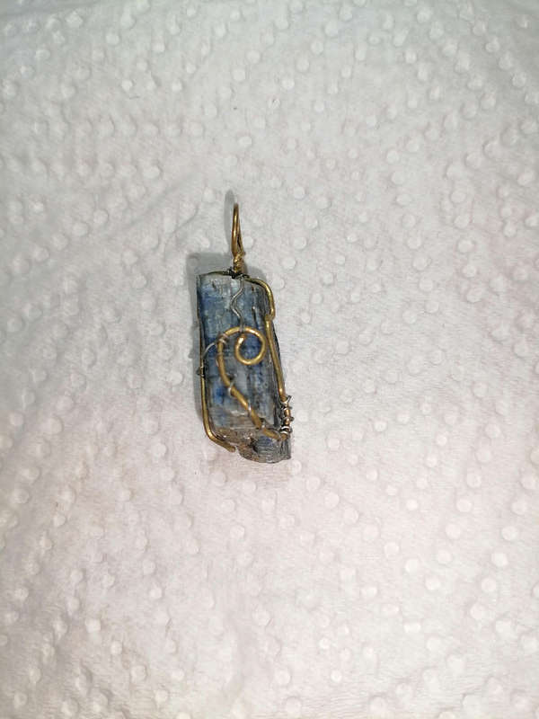 Kyanite pendant
