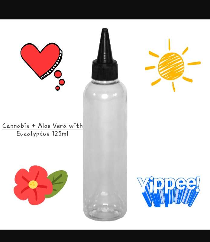 Cannabis + Aloe Vera with Eucalyptus hair and body oil 125ml