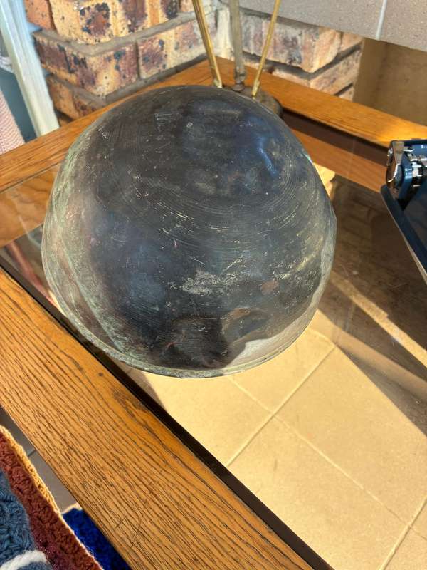 LARGE ANTIQUE NAUTICAL COPPER FLOAT BUOY BALL