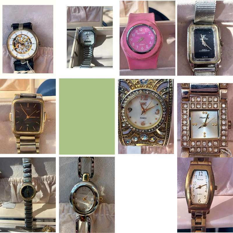 Lot of 10 fabulous watches