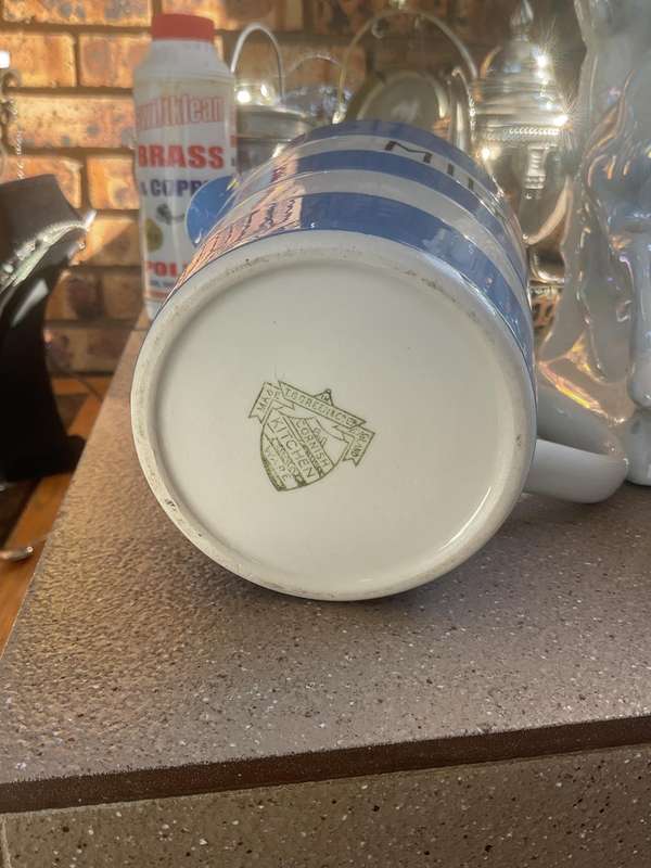 TG Green Cornishware Milk Jug