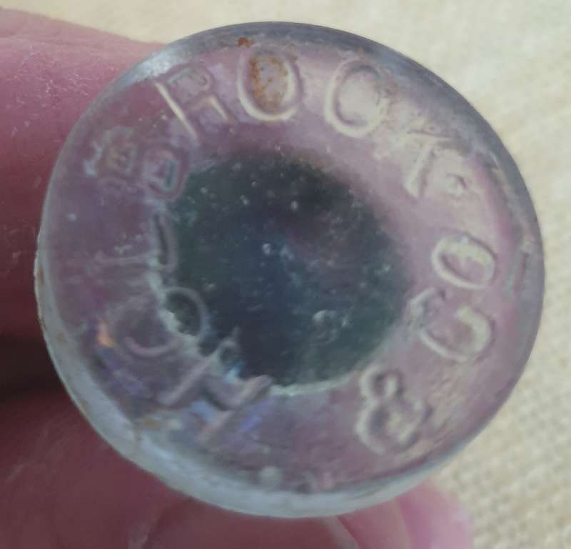 15 x Very old glass bottle stoppers