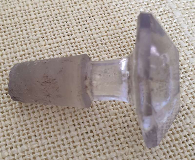 15 x Very old glass bottle stoppers