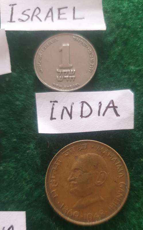 18 coins from various countries #12