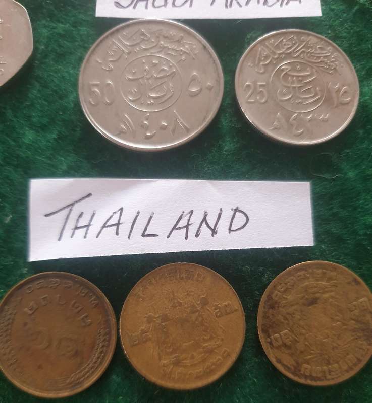 18 coins from various countries #12