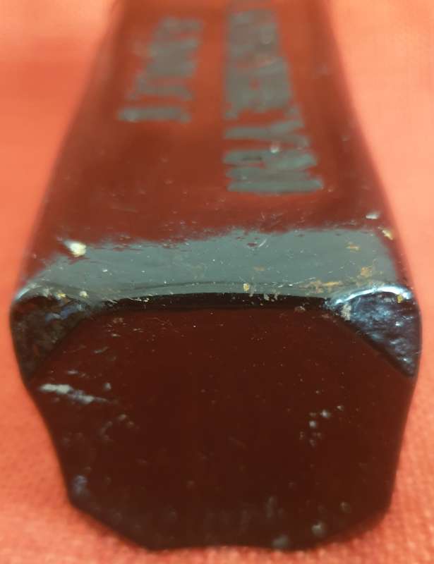 Antique Blankenheym gin bottle