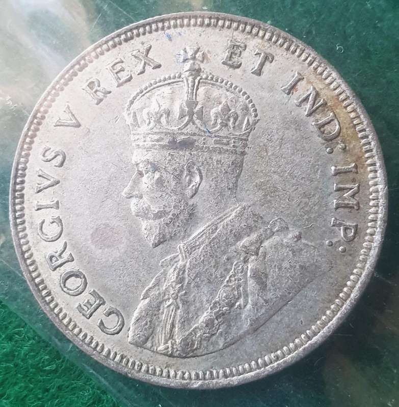 Antique East Africa one shilling (1925)
