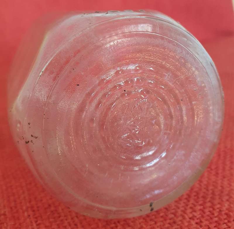 2 x vintage Evenflo (glass) milk feeding bottles (made in USA)