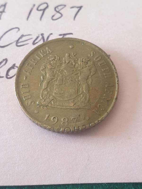 Error coin: SA one cent