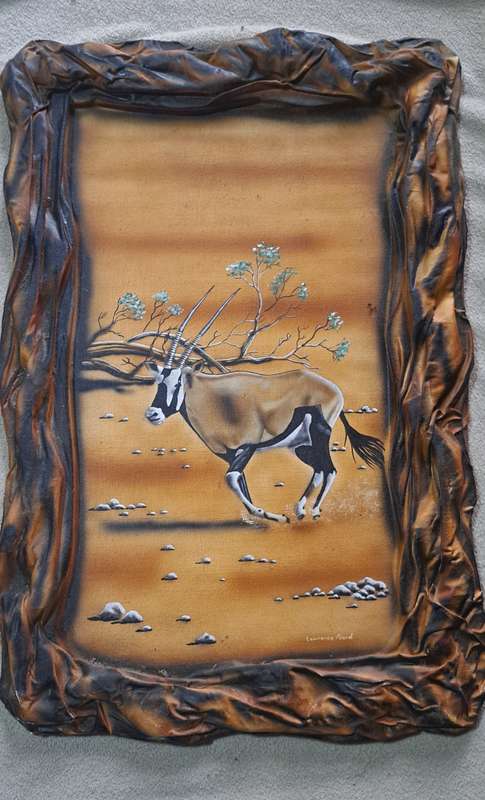 Beautiful Oil on Canvas and Hardboard Animal Paintings
