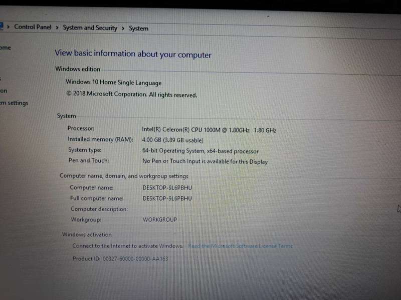 TOSHIBA Laptop