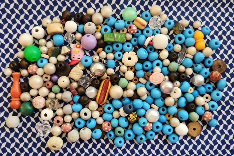 Beads Assorted colorful beads for arts and craft projects