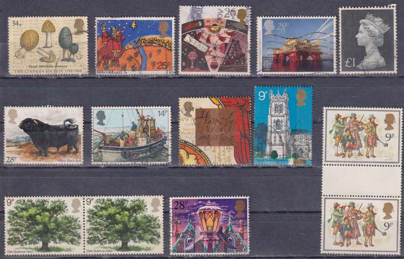 Stamps GB Mix Card