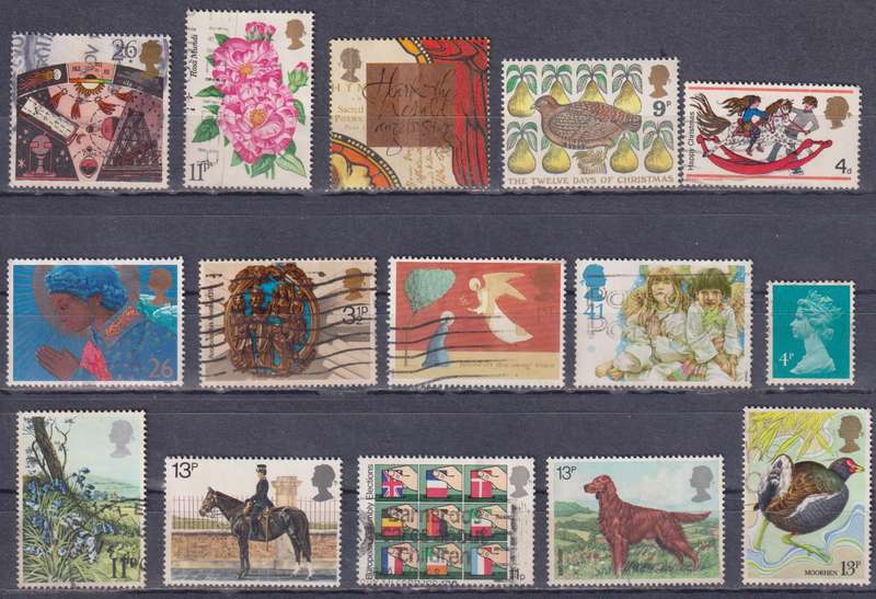Stamps GB Mix Card