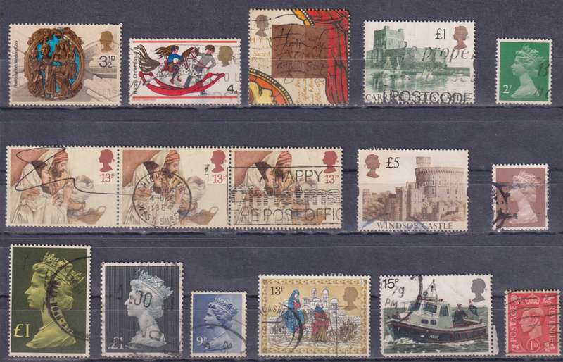 Stamps GB Mix Card
