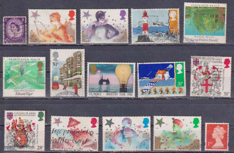 Stamps GB Mix Card