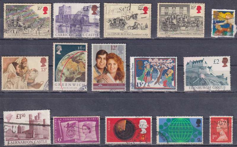 Stamps GB Mix Card