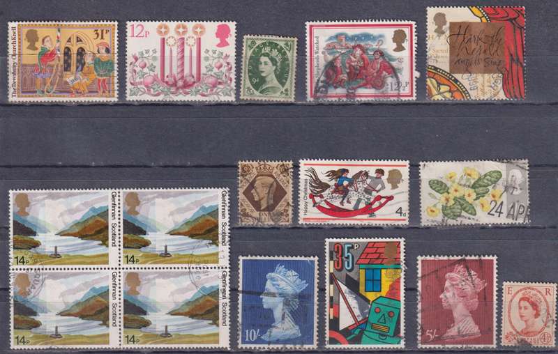 Stamps GB Mix Card