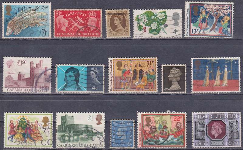Stamps GB Mix Card