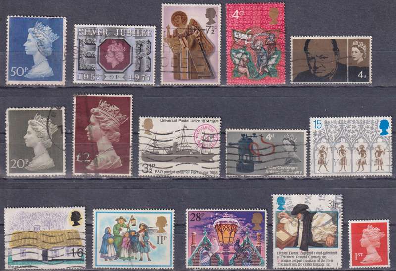 Stamps GB Mix Card