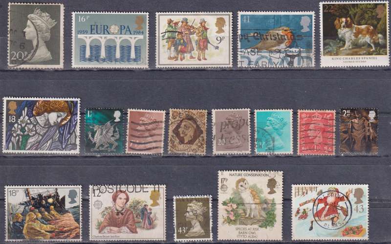 Stamps GB Mix Card