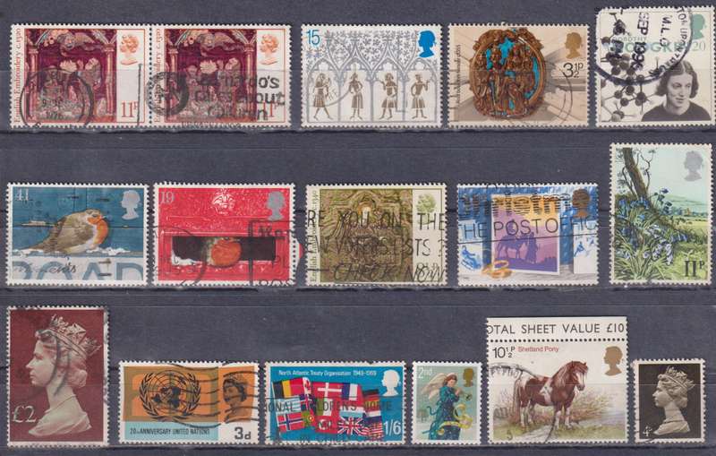 Stamps GB Mix Card