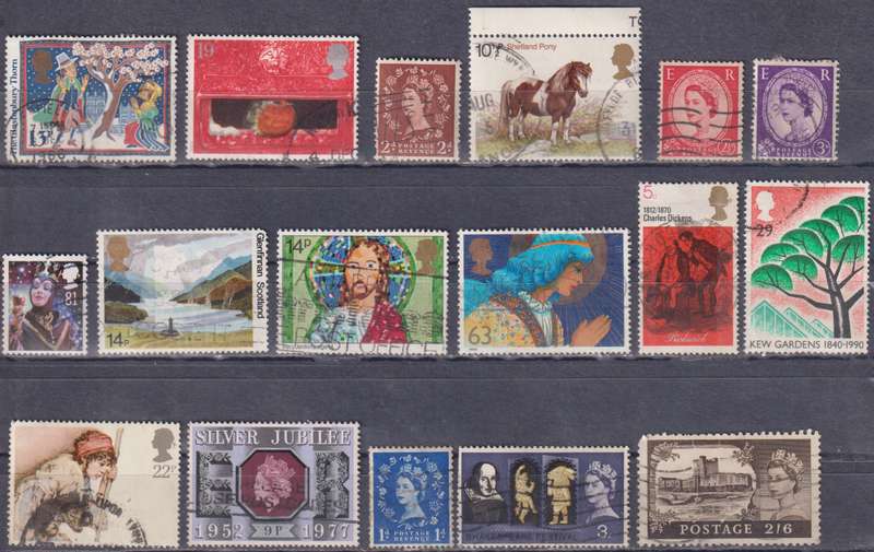 Stamps GB Mix Card