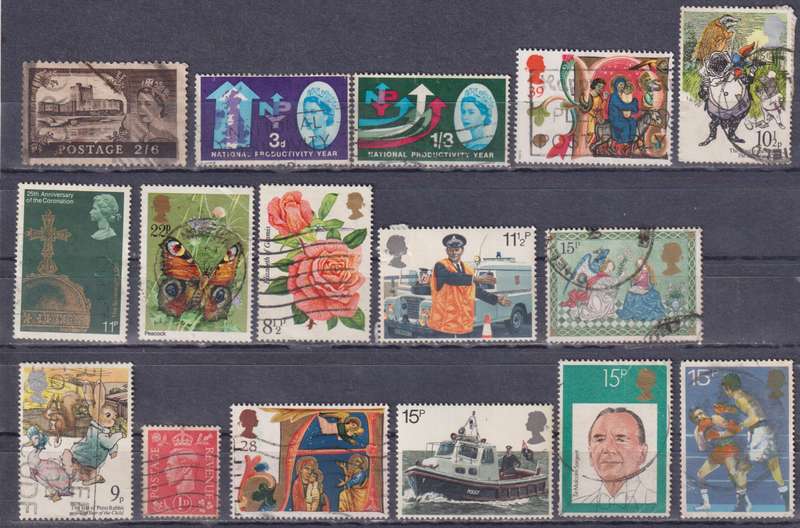 Stamps GB Mix Card