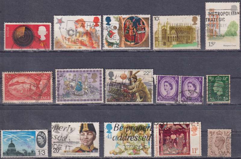 Stamps GB Mix Card