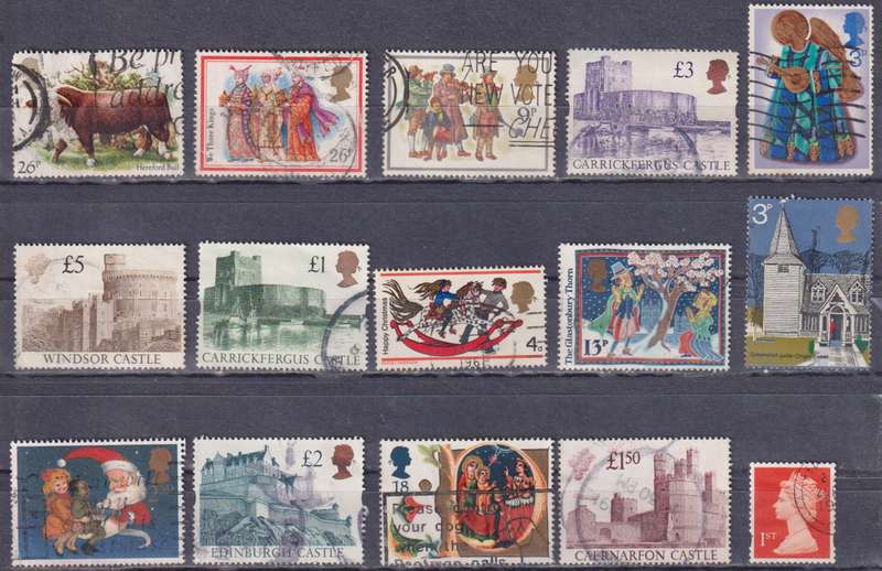 Stamps GB Mix Card