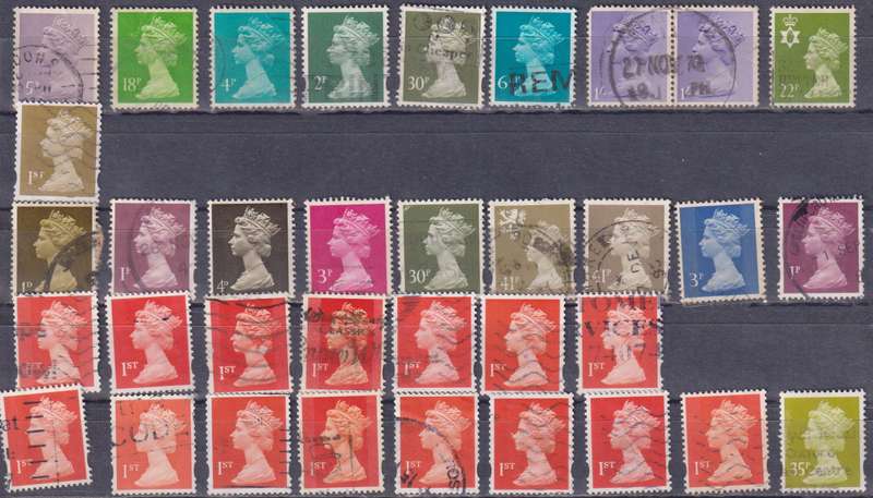 Stamps GB Mix Card