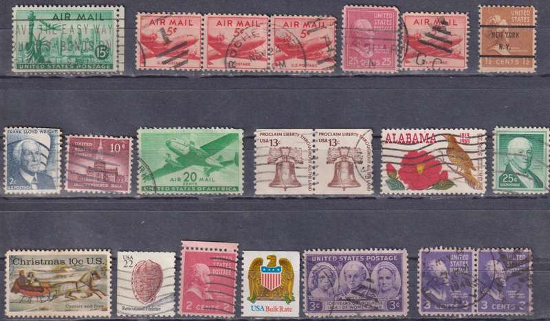 Stamp USA Mix Card