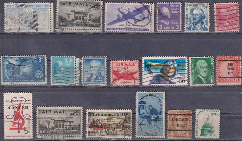 Stamp USA Mix Card