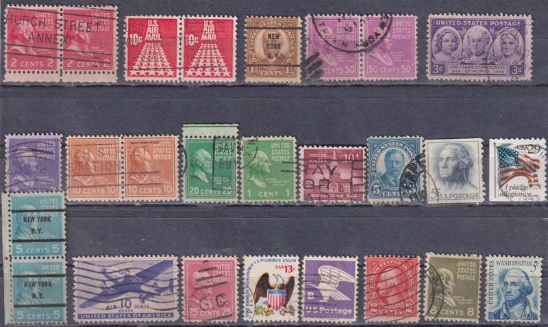 Stamp USA Mix Card