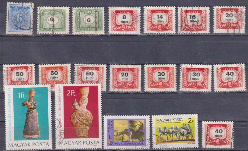 Stamp Magyar Post Mix Card